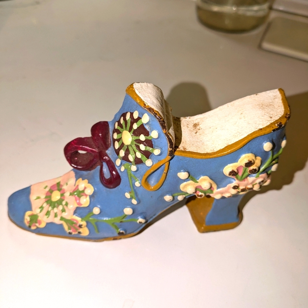 Vintage Shoe Metal DoorStop
